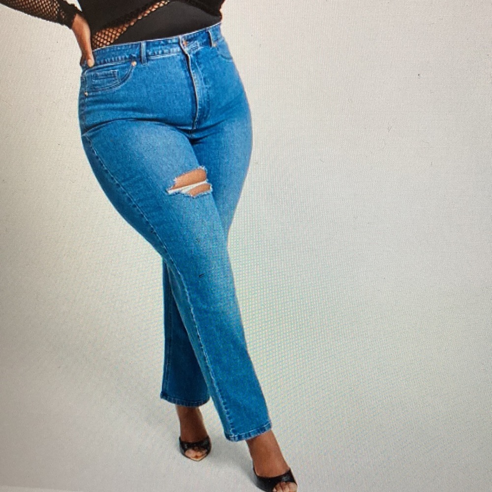 Nina Parker wide legs denim women jeans